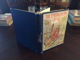 Emerald City of Oz. 1st edition, 1st state  in rare dark blue binding ~ 1910  - $1300.0000