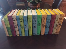 Replica Of The Original 14 Wizard Of Oz Books ~ Full set ~ + extra ~ Baum  - $450.0000