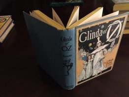 Glinda of Oz. 1st edition . c1920, but 1926 printing with 12 color plates - $180.0000