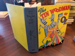 Tin Woodmand of Oz. Popular edition from 1939. Oversized. No color plates