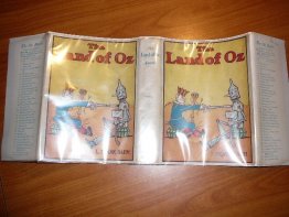 Original dust jacket for Land of Oz book - $49.9900