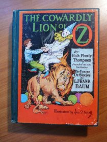 Cowardly Lion of Oz. 1st edition, 12 color plates (c.1923). Sold 12/26/2010 - $125.0000