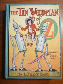 Tin Woodman of Oz. Later printing with 12 color plates. Sold 10-7-2010 - $275.0000