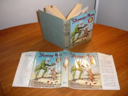 The Shaggy Man of Oz. 1st edition in 1st edition dust jacket (c.1949). Sold 12/13/12 - $325.0000