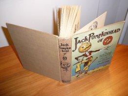 Jack Pumpkinhead of Oz. Post 1935 edition without color plates (c.1929). Sold 8/8/2011 - $60.0000