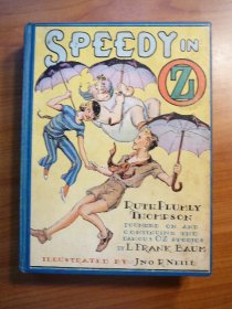Speedy in Oz. 1st edition with 12 color plates (c.1934) - $220.0000