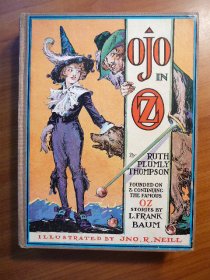 Ojo in Oz. 1st edition with 12 color plates (c.1933). Sold 1/20/2012 - $250.0000