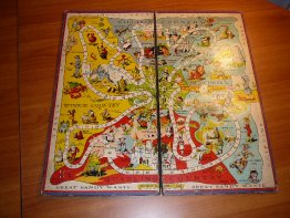 Wonderful Game of Oz, 1921, Parker Brother ( Board only) - $300.0000