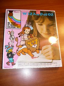 Wizard of Oz. oil paint by number. New in shrink wrap. 1973 by Hasbro Co. Sold 4/02/2010 - $75.0000