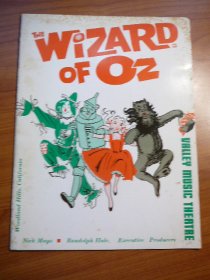 Wizard of Oz performance program from 1950s. Woodland Hills, CA - $10.0000