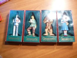 Set of 4 wizard of Oz Christmas ornaments - $28.0000