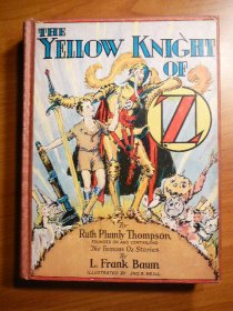 Yellow Knight of Oz. 1st edition with 12 color plates (c.1930). Sold 12/1/2010 - $200.0000