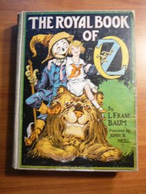 Royal book of Oz. 1st edition, 12 color plates (c.1921). Sold 1/19/2011 - $150.0000