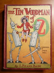 Tin Woodman of Oz. 1st edition with 12 color plates. Sold 11/15/2010 - $500.0000