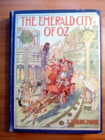Emerald City of Oz. 1st edition, 1st state ( Dark Blue) ~ 1910 - $900.0000