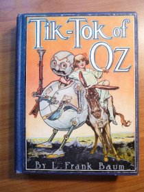 Tik-Tok of Oz. Later edition with 12 color plates - $160.0000