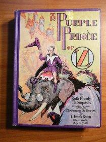 Purple Prince of Oz. 1st edition with 12 color plates (c.1932). Sold 8/13/2017 - $300.0000