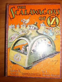 The Scalawagons of Oz. 1st edition (c.1941). SOld 10-31-2010 - $100.0000