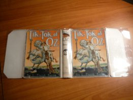 Original dust jacket for Tik-Tok of Oz (1st edition) - c1914 Reilly & Britton - $3000.0000