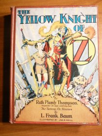 Yellow Knight of Oz. 1st edition with 12 color plates (c.1930).Sold 10-23-10 - $160.0000