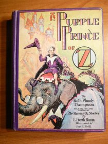 Purple Prince of Oz. 1st edition with 12 color plates (c.1932). Sold 10-23-10 - $275.0000