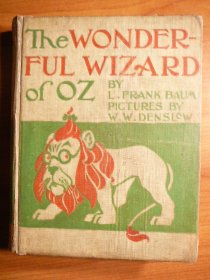 Wonderful Wizard of Oz Geo M. Hill, 1st edition . Sold 11/12/2012 - $6500.0000