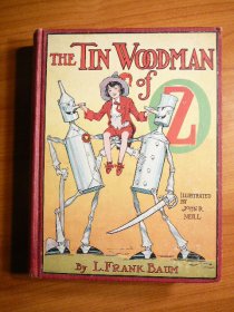 The Tin Woodman of Oz. 1st edition with 12 color plates. SOld 5/13/2010 - $900.0000