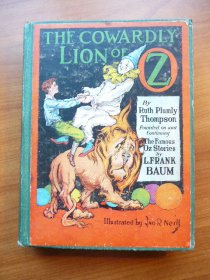Cowardly Lion of Oz. 1st edition,1st state 12 color plates (c.1923). Sold 02/11/2011 - $300.0000