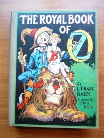 Royal book of Oz. Pre 1935 printing, 12 color plates (c.1921). Sold 8-9-2011 - $200.0000