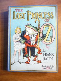 Lost Princess of Oz. Later printing with 12 color plates. Sold 2/12/2011 - $100.0000