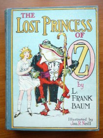 Lost Princess of Oz. Later printing with 12 color plates. Sold 11/20/2010 - $160.0000