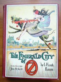 Emerald City of Oz. Pre 1935 edition with 12 color plates. Sold 11/15/2010 - $150.0000