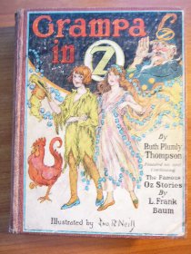 Grampa in Oz. 1st edition, 12 color plates. Copp Clark (c.1924). Sold 4/9/2010 - $60.0000