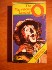 Marvelous Land of Oz. VHS tape. 1982 - $10.0000
