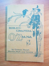 BIBLIOGRAPHIA OZIANA Oz Baum Reference Book 1976 first edition. Sold 8/29/2010 - $30.0000