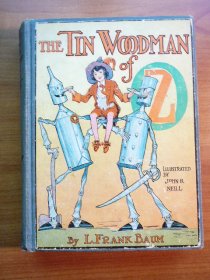 Tin Woodman of Oz. Later printing with 12 color plates. Pre 1935. Sold 6/1/2012 - $160.0000