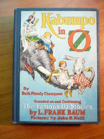 Kabumpo in Oz. 1st edition, 12 color plates (c.1922). Sold 02/11/2011 - $250.0000