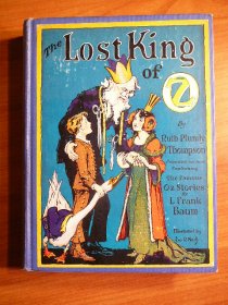 Lost King of Oz. Pre 1935 edition with 12 color plates (c.1925).Sold 10-23-10 - $120.0000