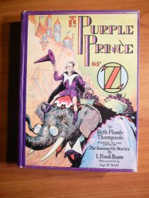 Purple Prince of Oz. 1st edition with 12 color plates (c.1932). Sold 8/29/2010 - $175.0000