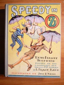 Speedy in Oz. 1st edition with 12 color plates (c.1934). Sold 10-23-10 - $300.0000