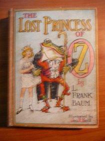 Lost Princess of Oz. 1919 printing with 12 color plates. SOld 11-1-2010 - $200.0000