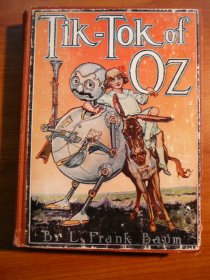 Tik-Tok of Oz. Later edition with 12 color plates.  SOld 2/12/2011 - $130.0000