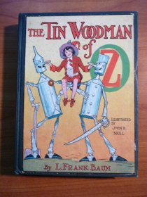 Tin Woodman of Oz. Later printing with 12 color plates. Pre 1935.  Sold 10-19-2010 - $200.0000