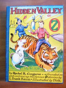 Hidden Valley of Oz. 1st edition (c.1951). Sold 10-23-10 - $120.0000