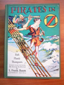 Pirates in Oz. 1st edition with 12 color plates (c.1931). SOld 2/11/2012 - $400.0000