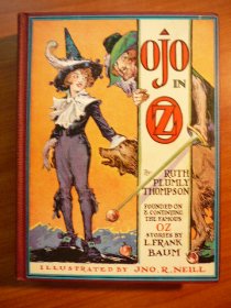 Ojo in Oz. 1st edition with 12 color plates (c.1933) - $250.0000