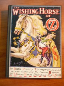 Wishing Horse of Oz. 1st edition with 12 color plates (c.1935) . Sold 1/14/2015 - $425.0000