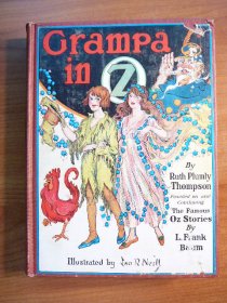 Grampa in Oz. Pre 1935 edition with 12 color plates (c.1924) . SOld 1/21/2011 - $145.0000