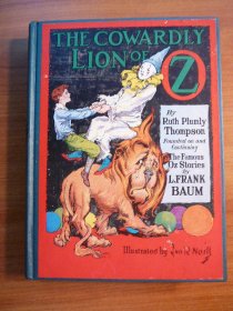 Cowardly Lion of Oz. 1st edition, 12 color plates (c.1923). Sold 8/29/2010 - $150.0000