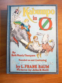 Kabumpo in Oz. 1st edition, 12 color plates (c.1922). Sold 8-9-2011 - $220.0000